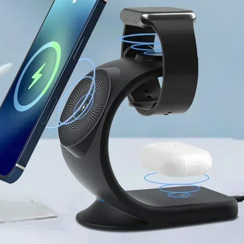 Wireless Charger Watch - Magnetic Wireless Charger 3 in 1