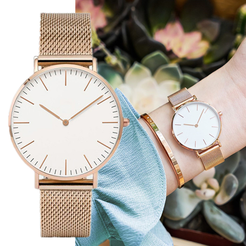 Stainless Mesh Band - Top Brand Luxury Watches Women Fashion