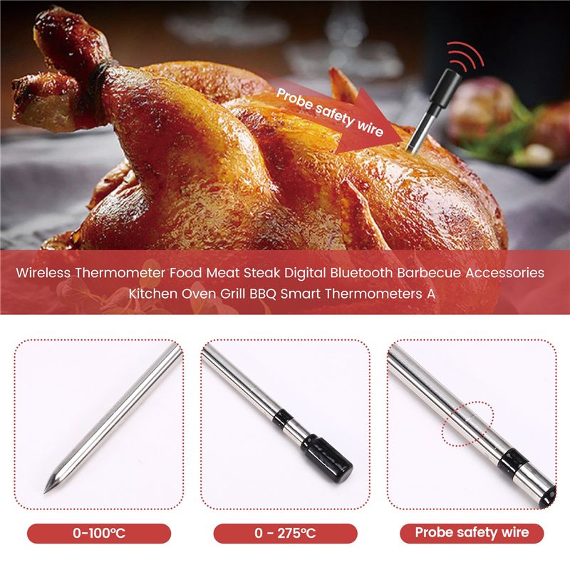 AT84-Wireless Thermometer Food - Smart Accessories ulasan dan harga