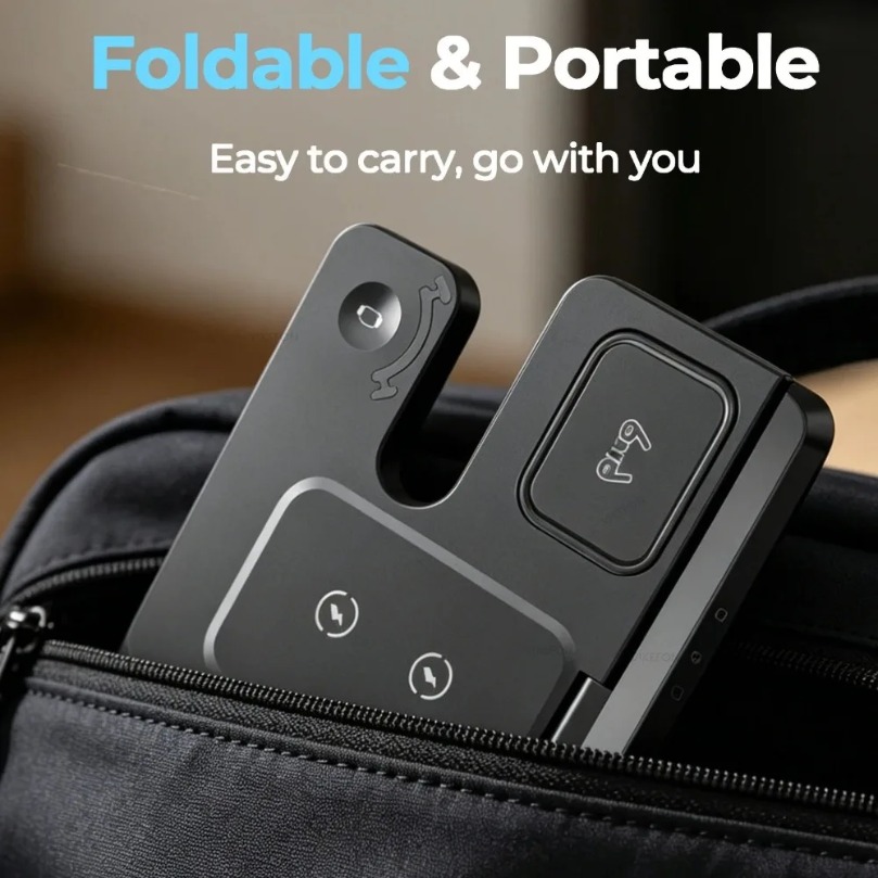 3 in 1 Fast Wireless Charger F - Wireless Charger Watch ulasan dan harga
