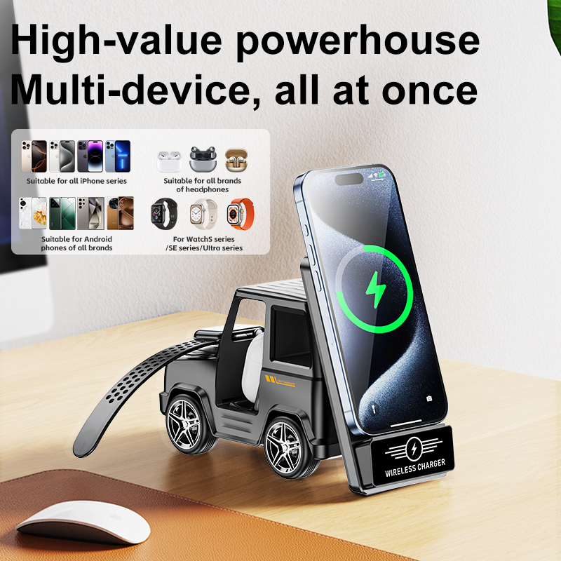 Multifunctional Wireless Charg - Smartwatch Ac ulasan dan harga