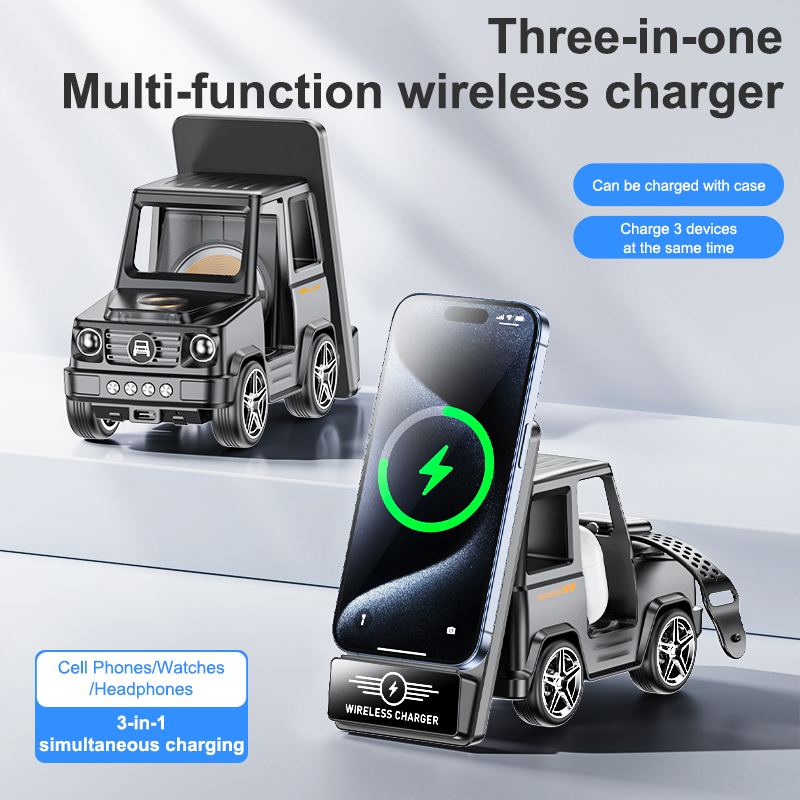 Multifunctional Wireless Charg - Smartwatch Ac ulasan dan harga