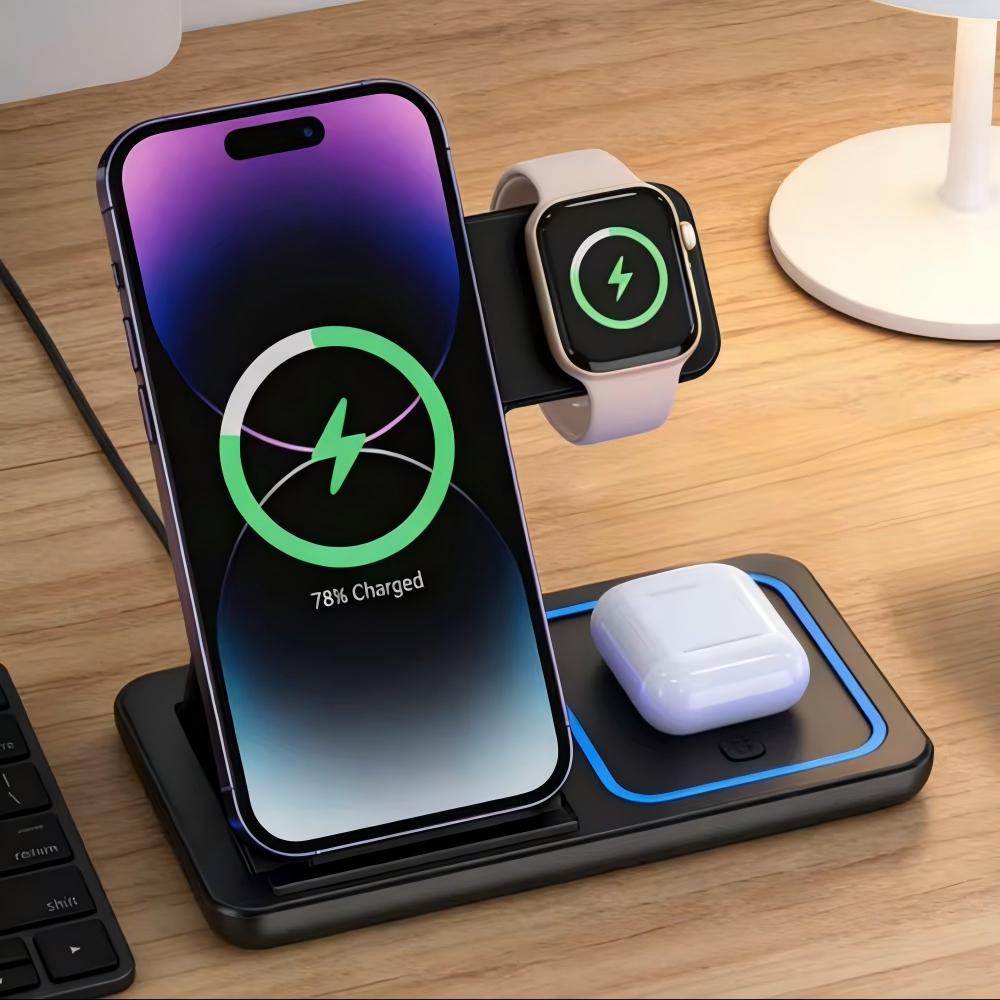 Fast Wireless Charger Charging - Smartwatch Ac ulasan dan harga