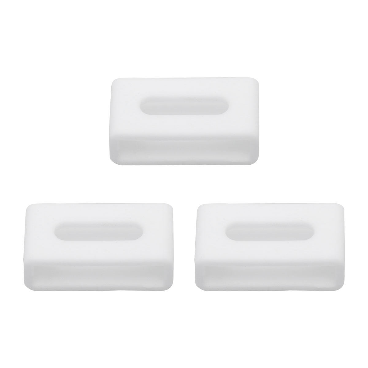 3Pcs Silicone Watch Band Loops - Silicone Band Replacement ulasan dan harga