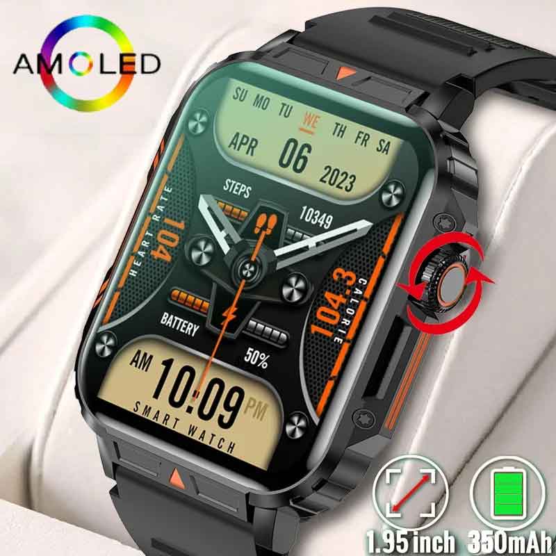 1.91 Outdoor Military Smart Wa - Smartwatch Face ulasan dan harga
