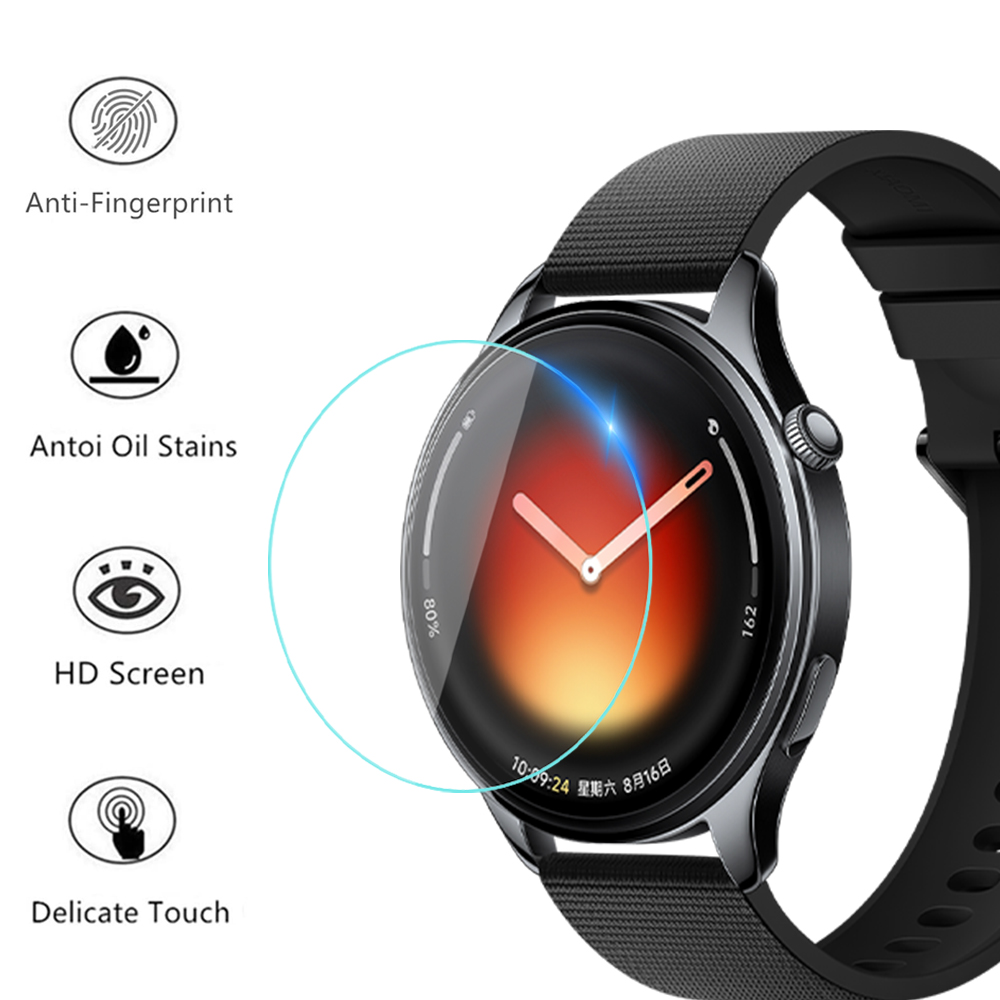 Tempered Glass for Xiaomi Watc - Smartwatch Watch Accessories ulasan dan harga