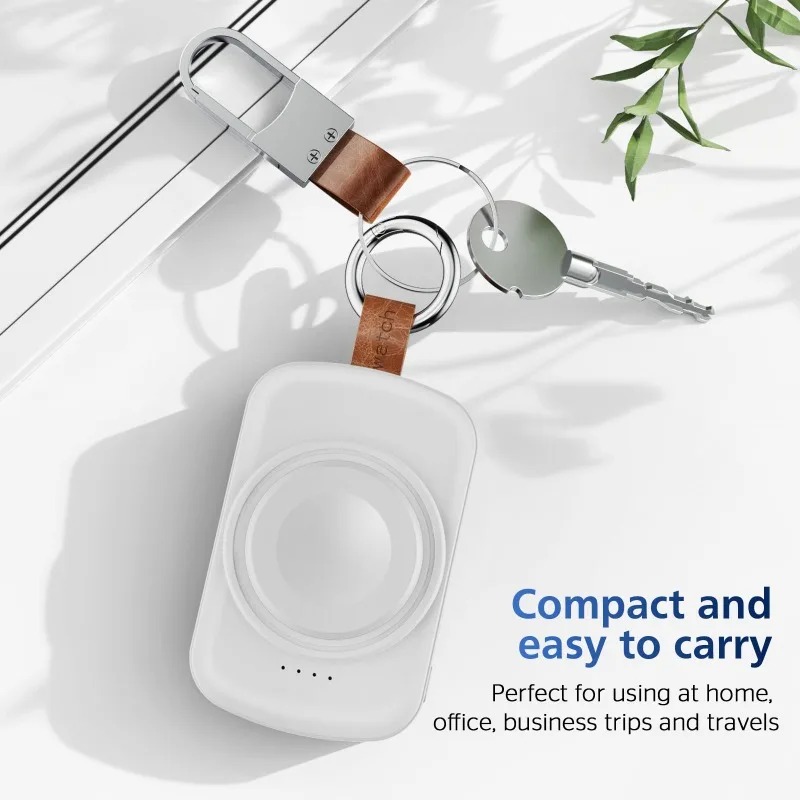 Portable 1800mAh Magnetic Wire - Wireless Charger Watch ulasan dan harga