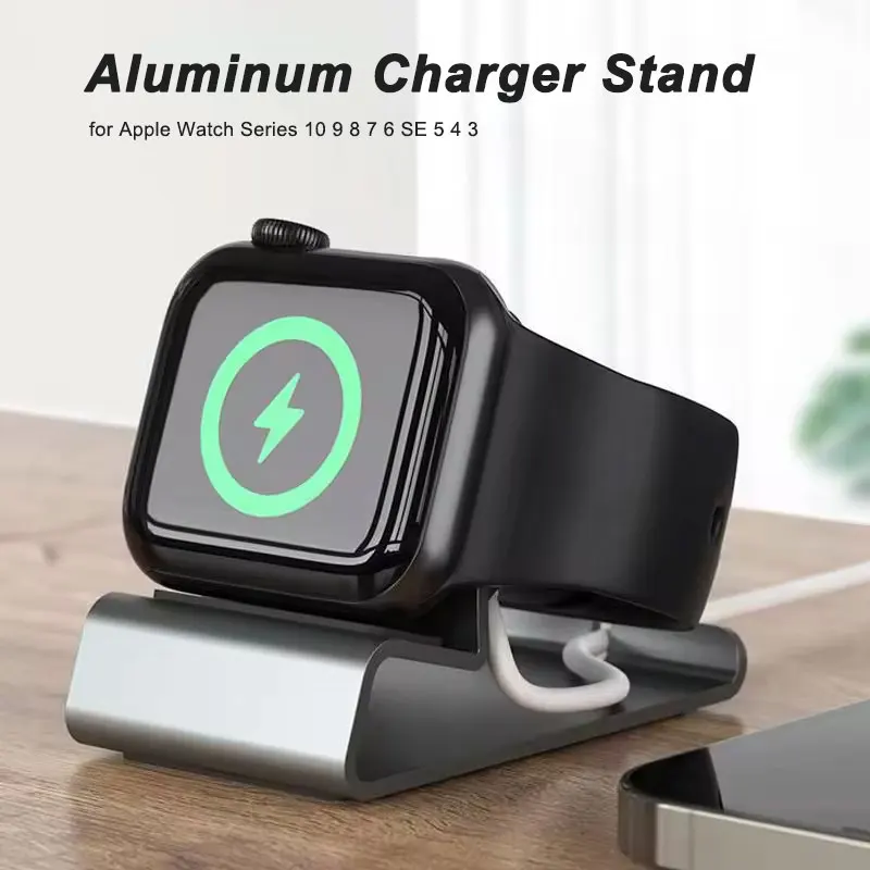 Aluminum Charger Stand for App - Watch Charging Dock ulasan dan harga