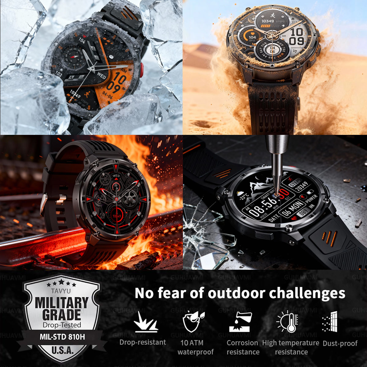 New Military T-Rex3 Ultra 1100 - Smartwatch Store ulasan dan harga