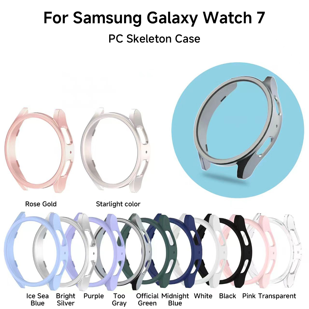 PC Case for Samsung Galaxy Wat - Samsung Smartwatch Accessories ulasan dan harga