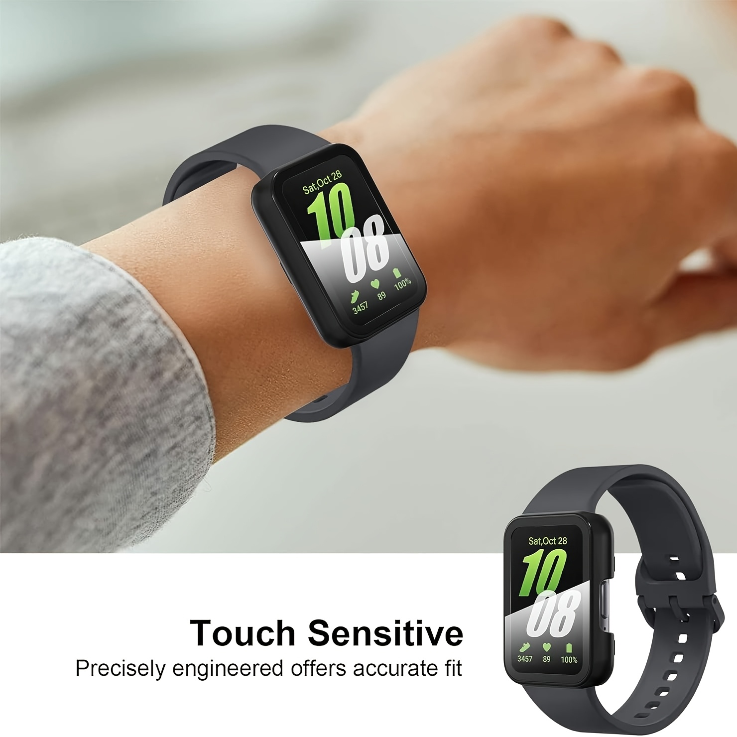 Glass+Case for Samsung Galaxy  - Samsung Smartwatch Accessories ulasan dan harga