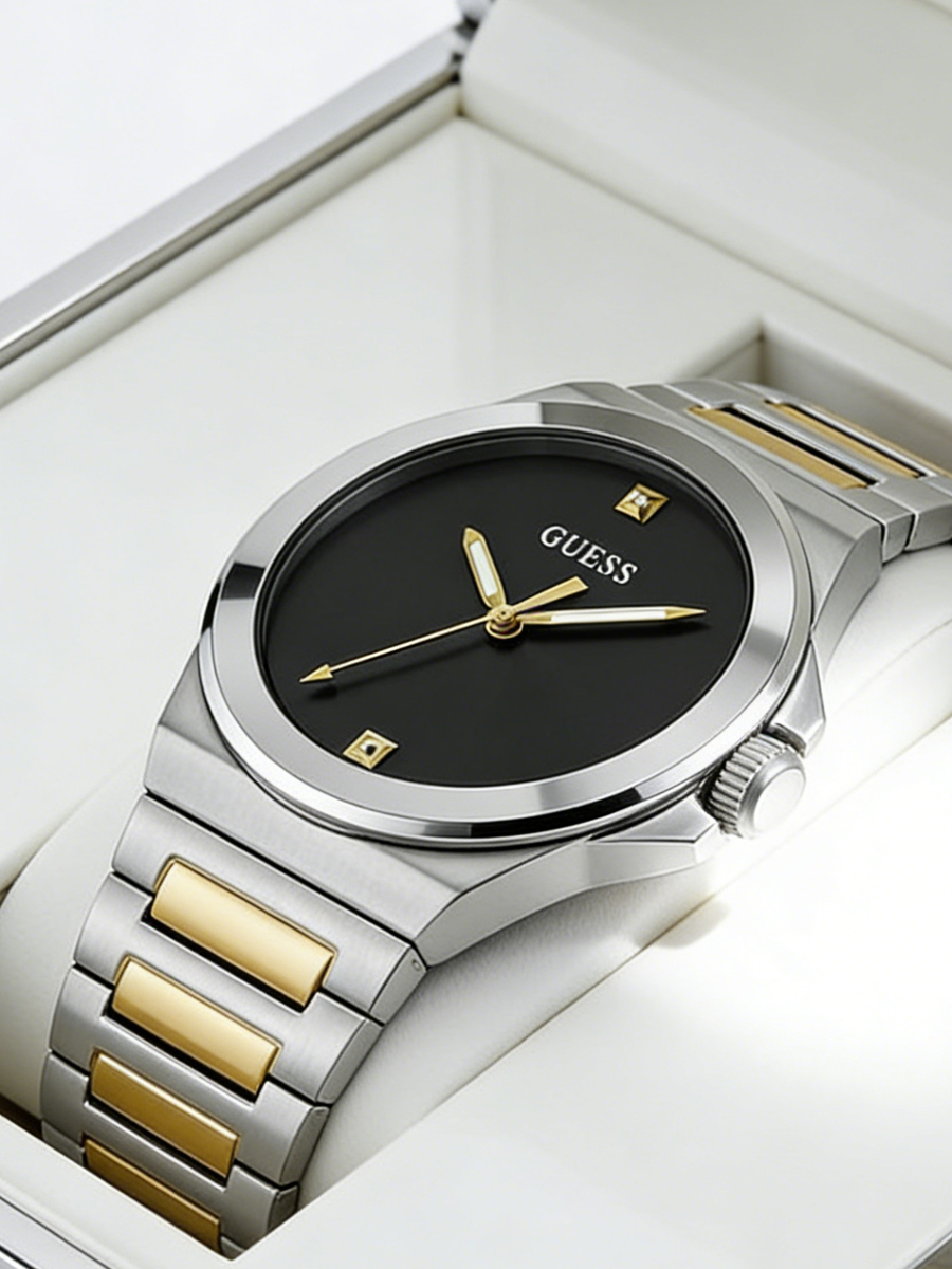 GUESS Watch Men GW0833G3 Luxur - Smartwatch Guess ulasan dan harga