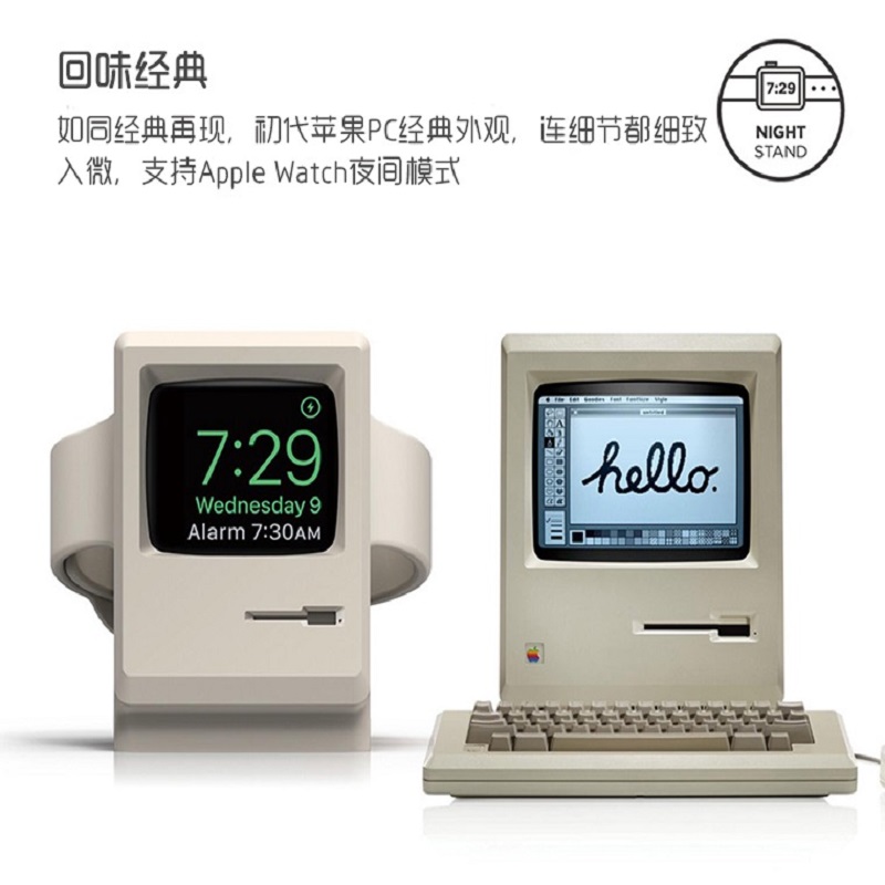 Silicone Charger Stand For App - Watch Charging Dock ulasan dan harga