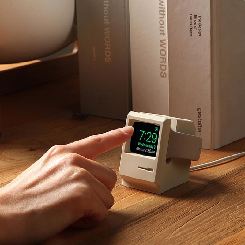 Silicone Charger Stand For App - Watch Charging Dock ulasan dan harga
