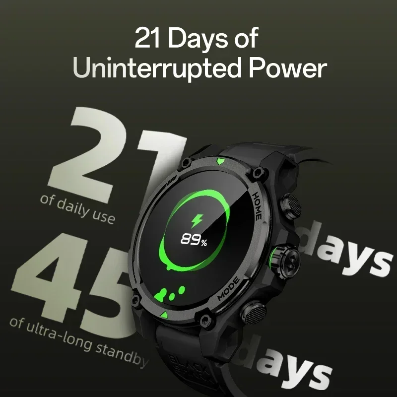 [World Premiere]Blackshark GS3 - Smartwatch Face ulasan dan harga