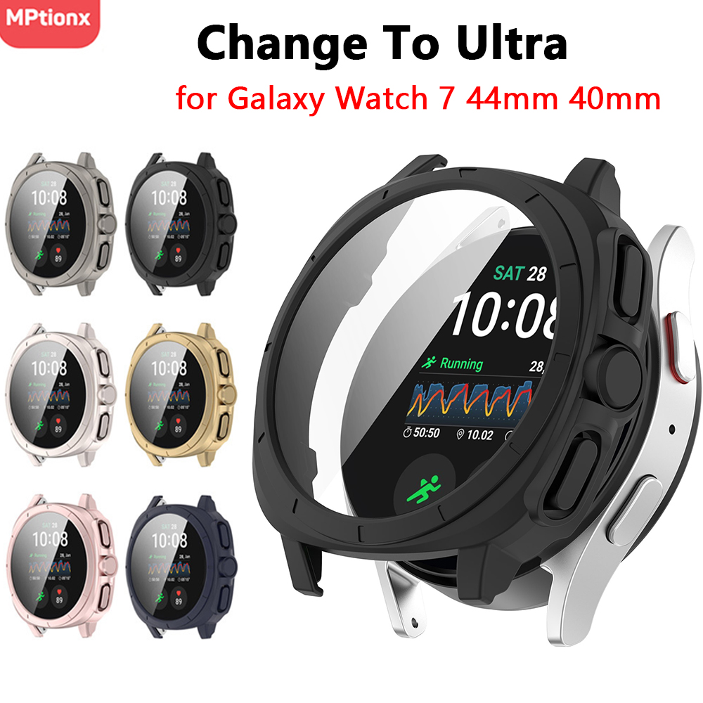 Glass+Case for Samsung Galaxy  - Samsung Smartwatch Accessories ulasan dan harga