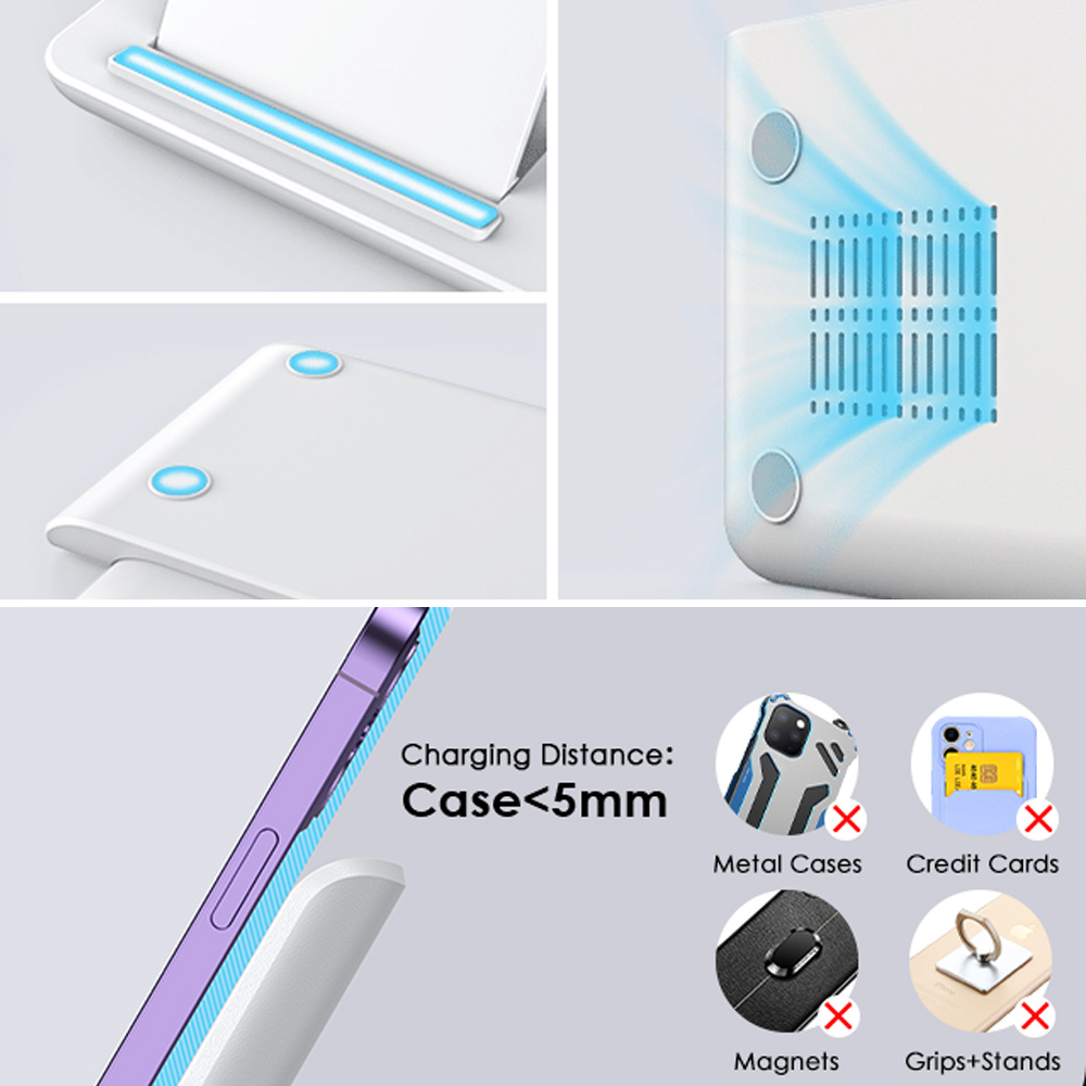 LED 3 in 1 Wireless Charger St - Smartwatch Ac ulasan dan harga