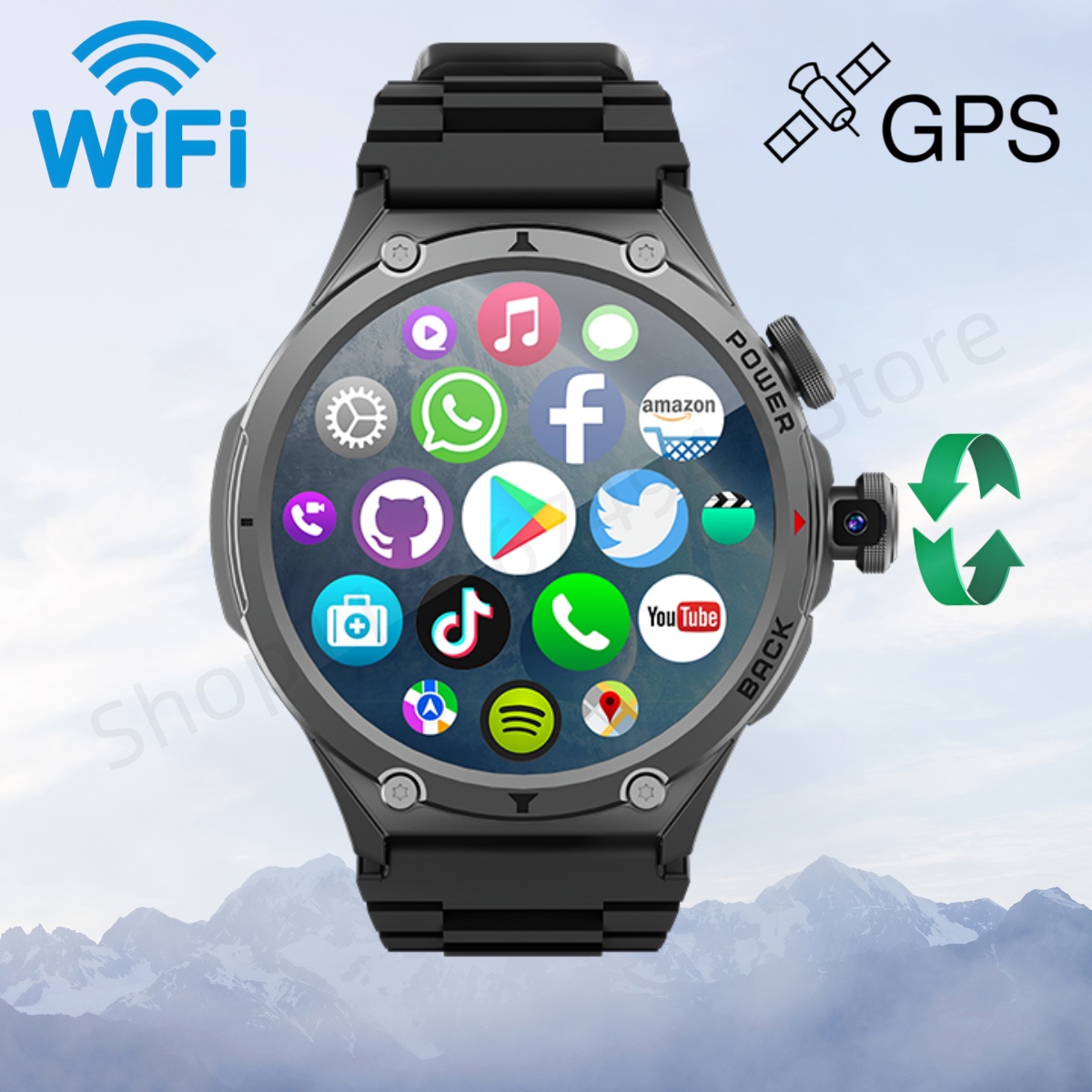 H12 Smartwatch 4G LTE Smart Wa - Smartwatch Store ulasan dan harga