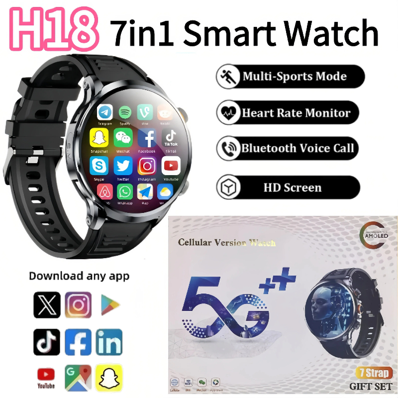 H18 New Android Smartwatch 4G  - Smartwatch Store ulasan dan harga