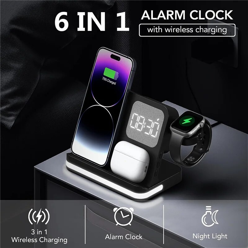 Wireless Charger Stand For iPh - Wireless Charger Watch ulasan dan harga