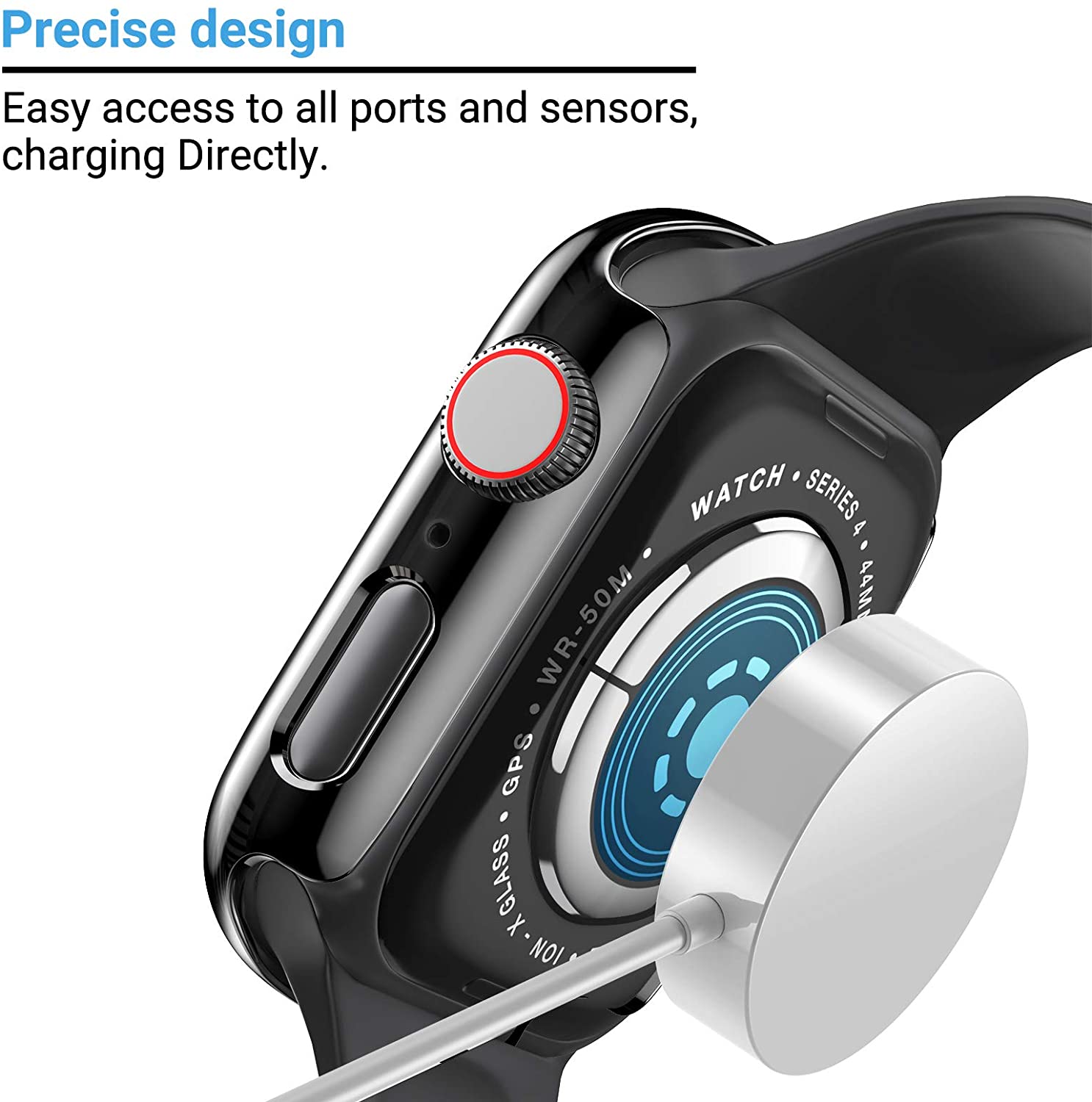 Glass+cover For Apple Watch Ca - Smartwatch Band Accessories ulasan dan harga