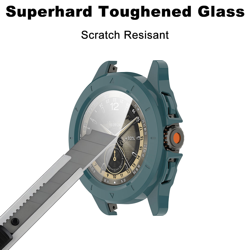 Tempered Glass + PC Case For X - Xiaomi Smartwatch S4 Accessories ulasan dan harga