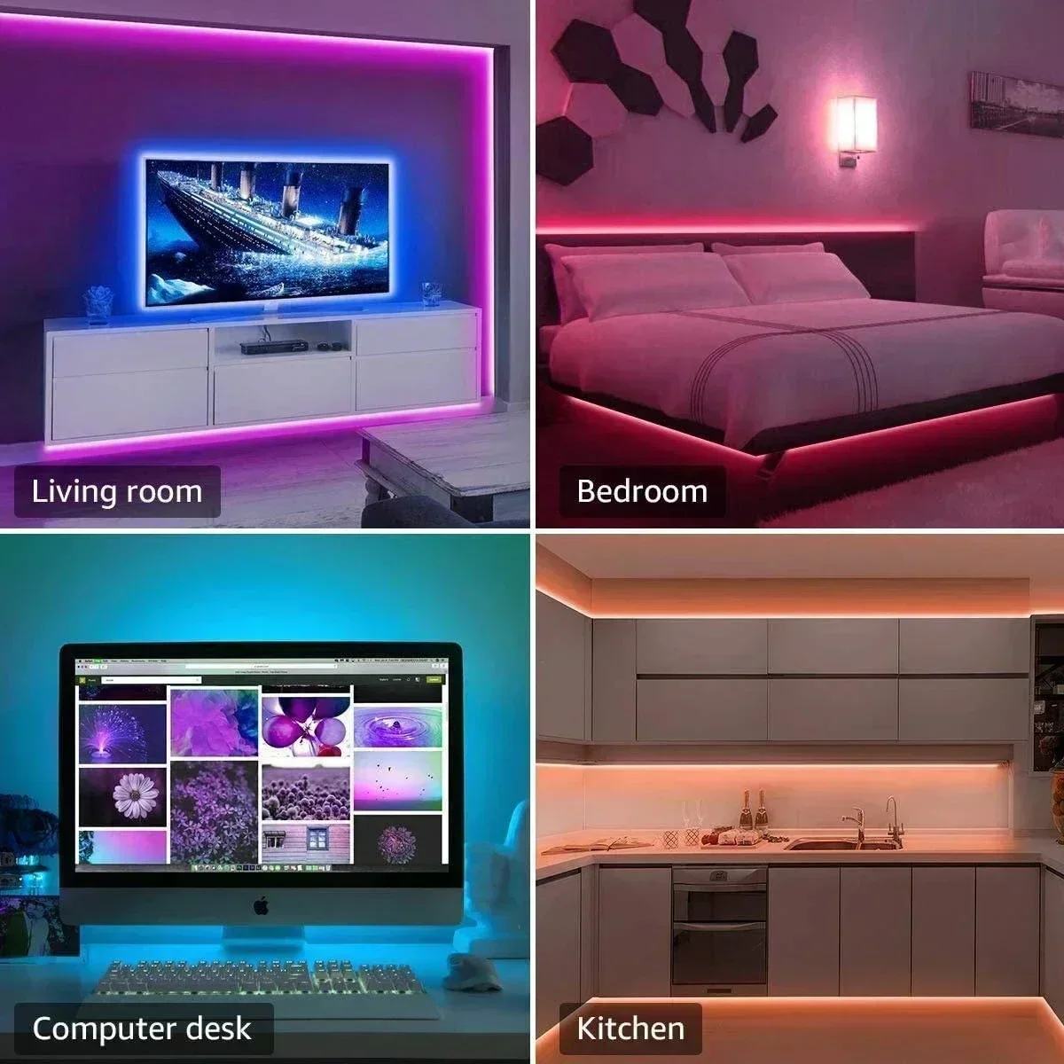 Smart RGB LED Gaming Light Str - Smart Accessories ulasan dan harga