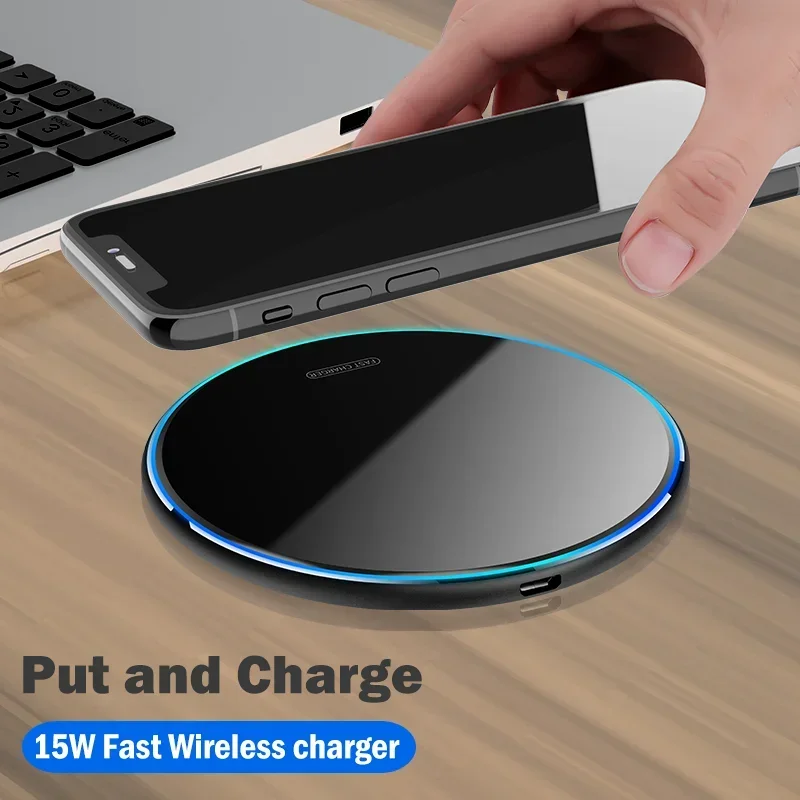 15W Fast Wireless Charger for  - Wireless Charger Watch ulasan dan harga
