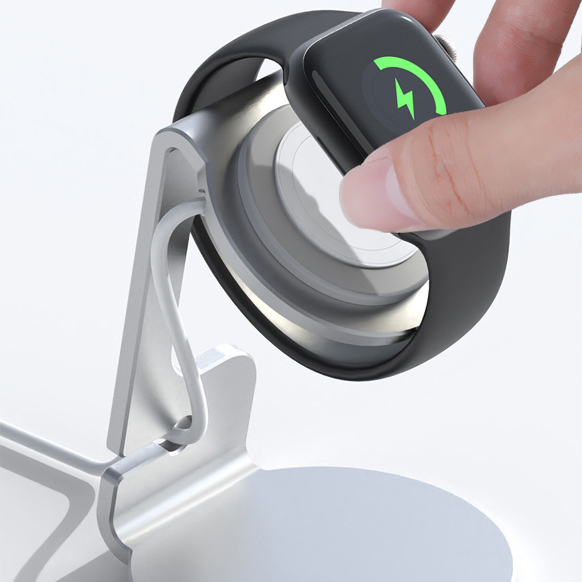 Aluminum Bracket Charger Dock  - Watch Charging Dock ulasan dan harga