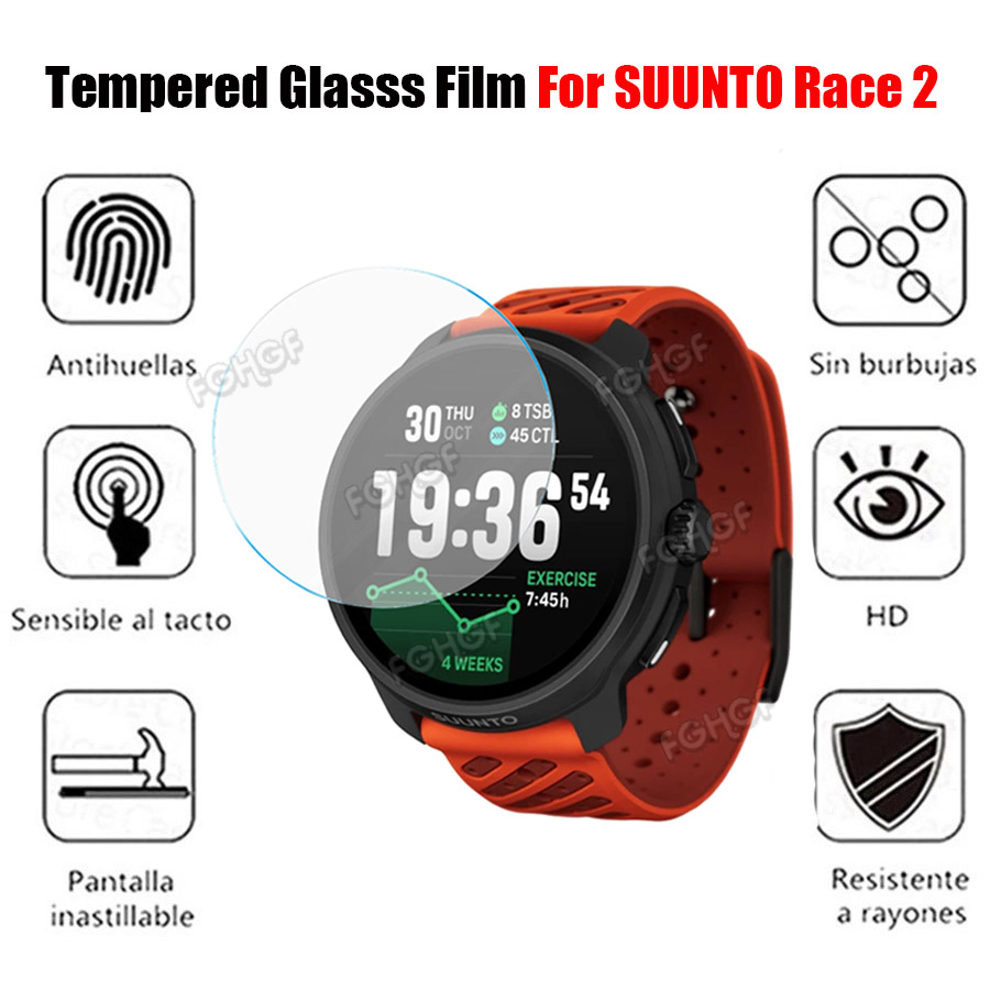 Tempered Glass Protective Film - Smart Watch Accessories ulasan dan harga