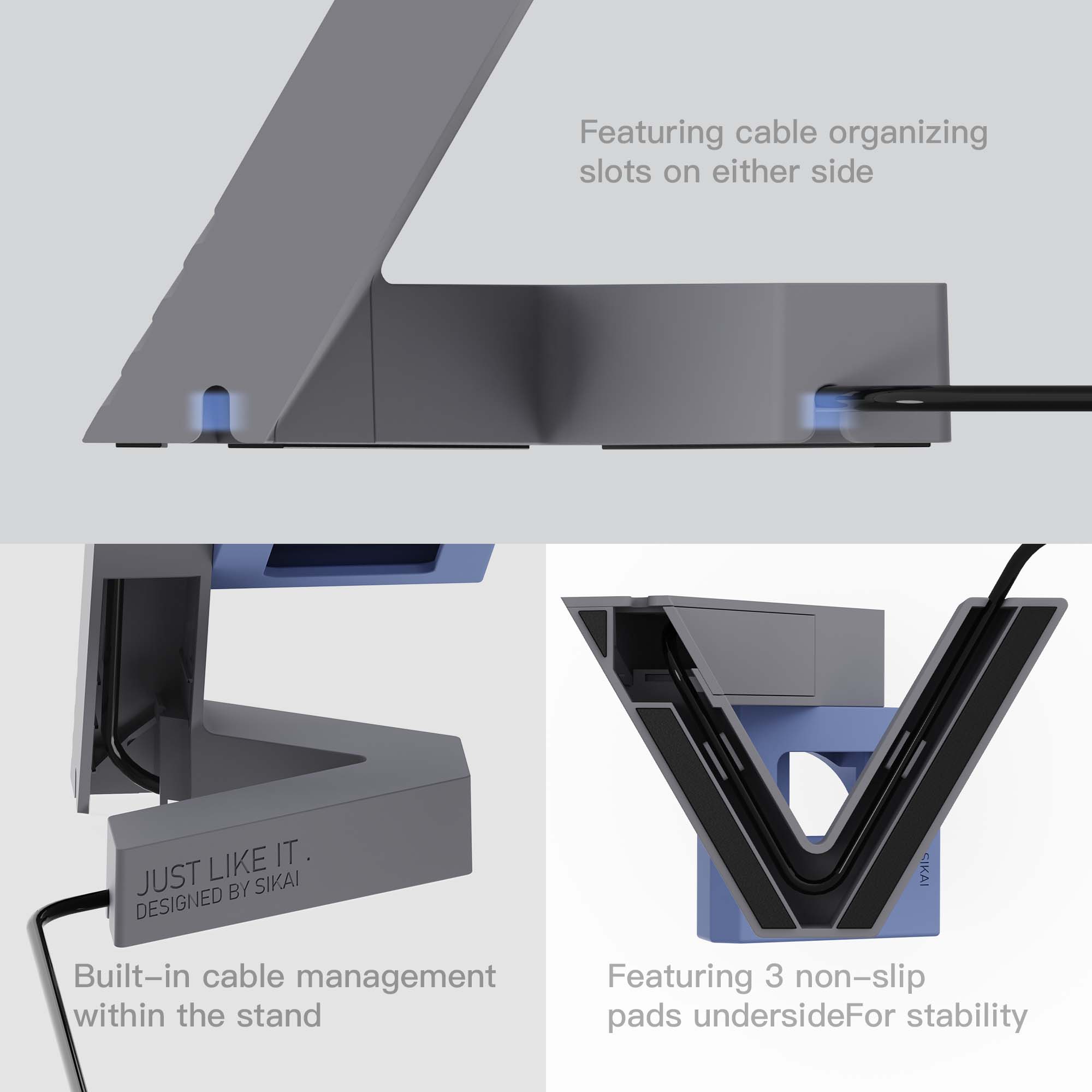PC Geometric watch stand Dock  - Xiaomi Smartwatch S4 Accessories ulasan dan harga