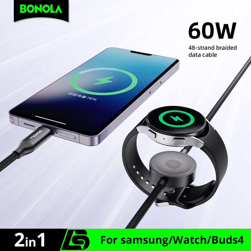 Bonola 2 in 1 For Galaxy Watch - Smartwatch Ac ulasan dan harga