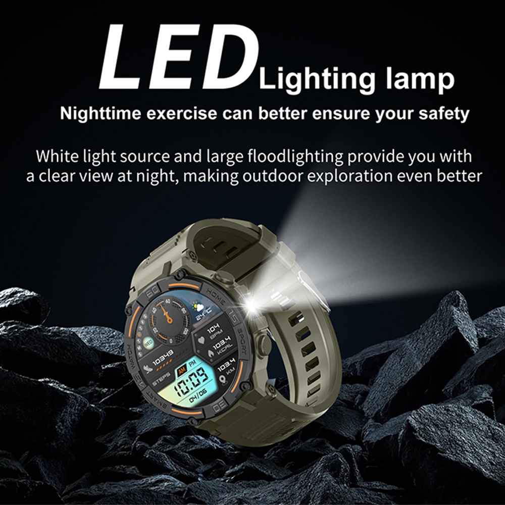 Outdoor Military Rugged Smartw - Smartwatch Face ulasan dan harga