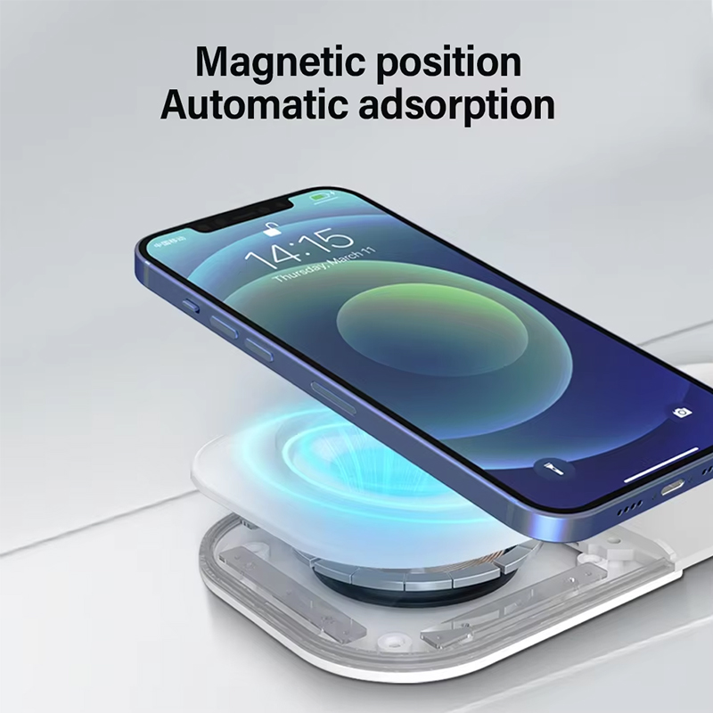 Universal Qi2 Magnetic Foldabl - Wireless Charger Watch ulasan dan harga