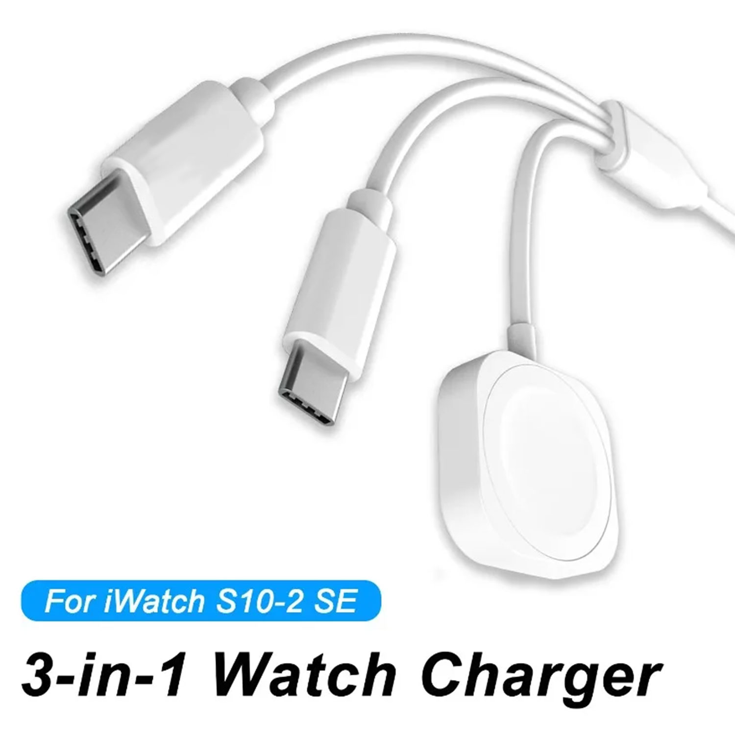 3 in 1  Magnetic Watch Charger - Watch Charger Cable ulasan dan harga