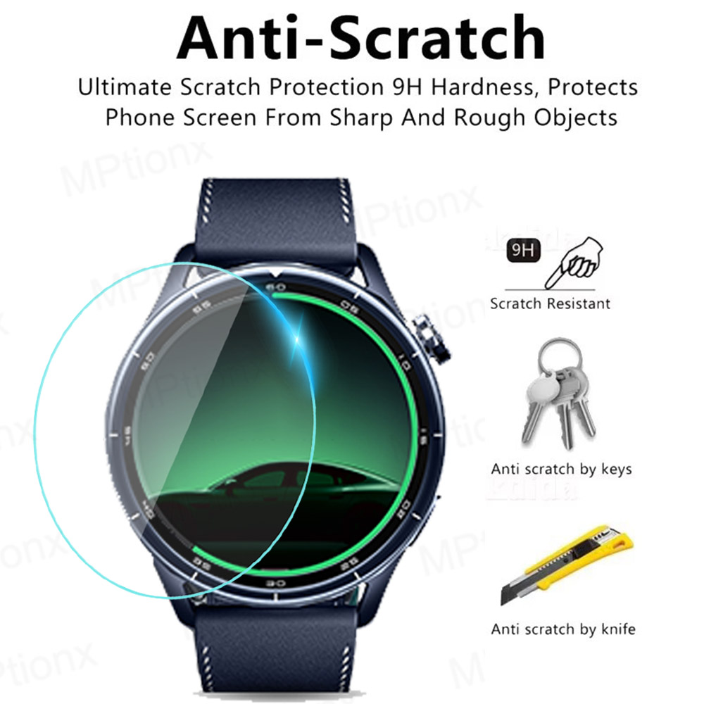 Tempered Glass for Xiaomi Watc - Smartwatch Watch Accessories ulasan dan harga