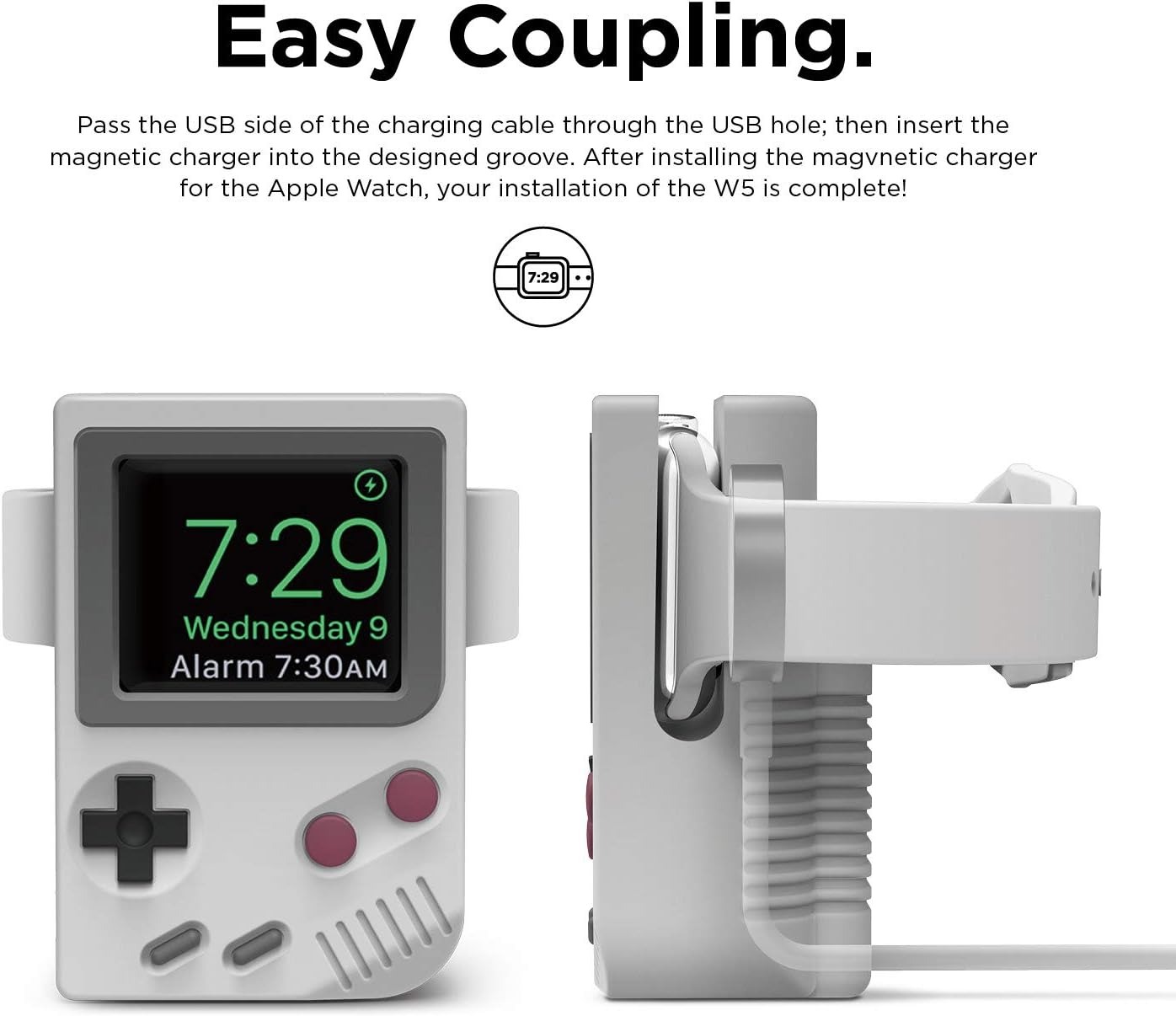 Silicone Holder for IWatch Cha - Watch Charging Dock ulasan dan harga
