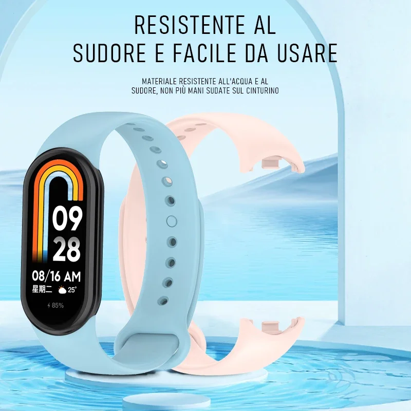 Strap for Xiaomi Mi Band 9/9 N - Silicone Band Replacement ulasan dan harga