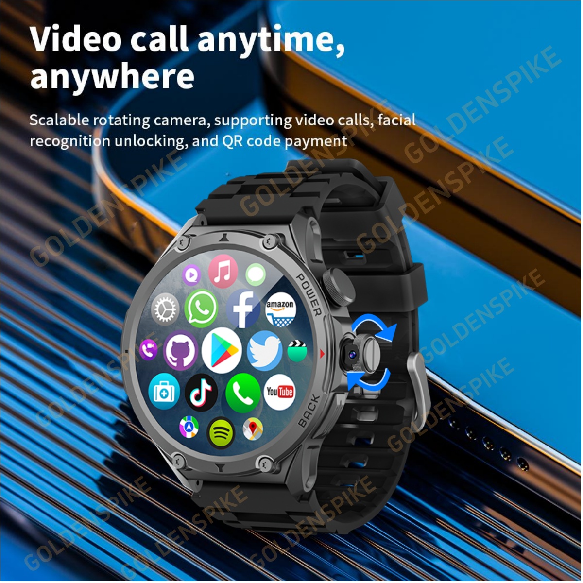 5G LTE 256GB Smartwatch WIFI S - Smartwatch Store ulasan dan harga