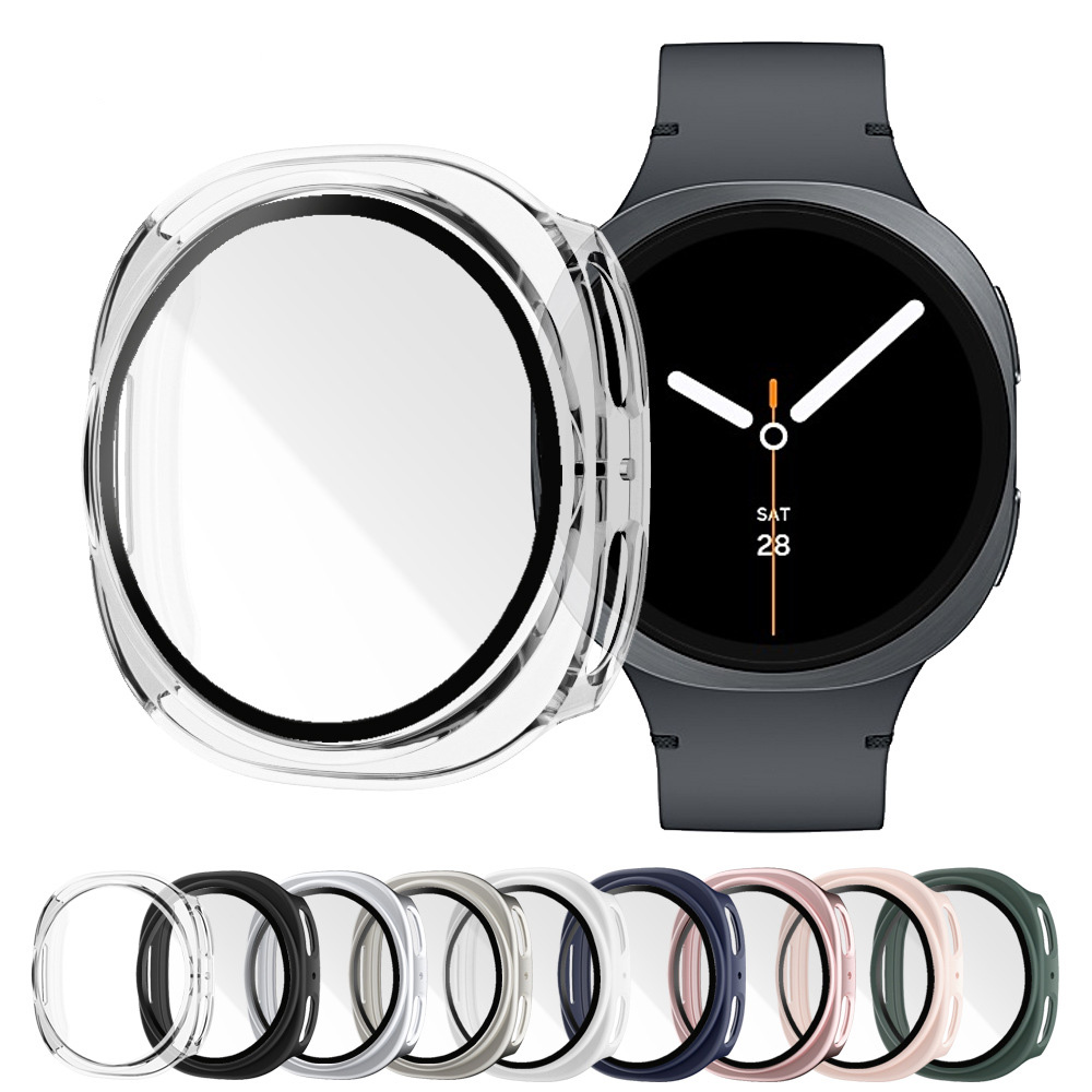 Tempered Glass+Case for Samsun - Samsung Smartwatch Accessories ulasan dan harga