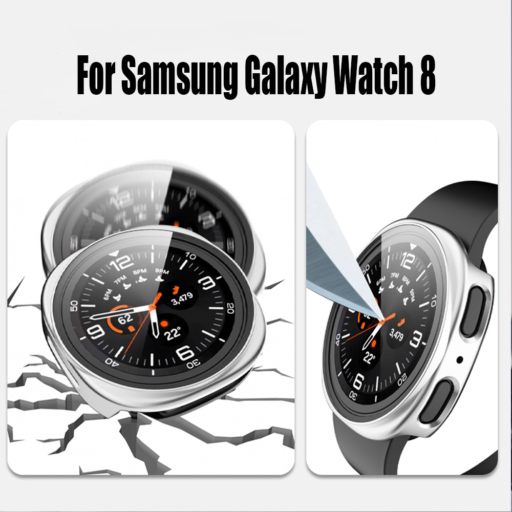 Tempered Glass+Case for Samsun - Samsung Smartwatch Accessories ulasan dan harga