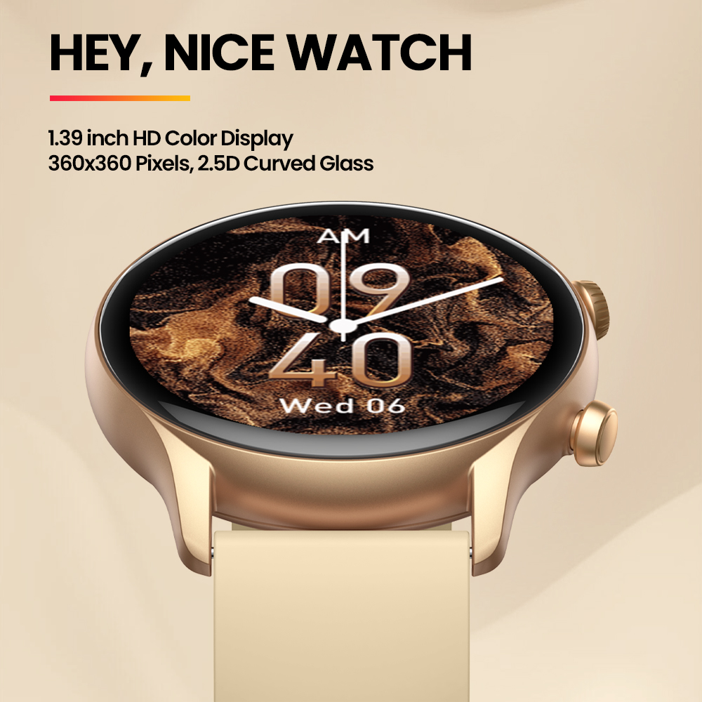 New Zeblaze Btalk 3 Plus Voice - Smartwatch Face ulasan dan harga
