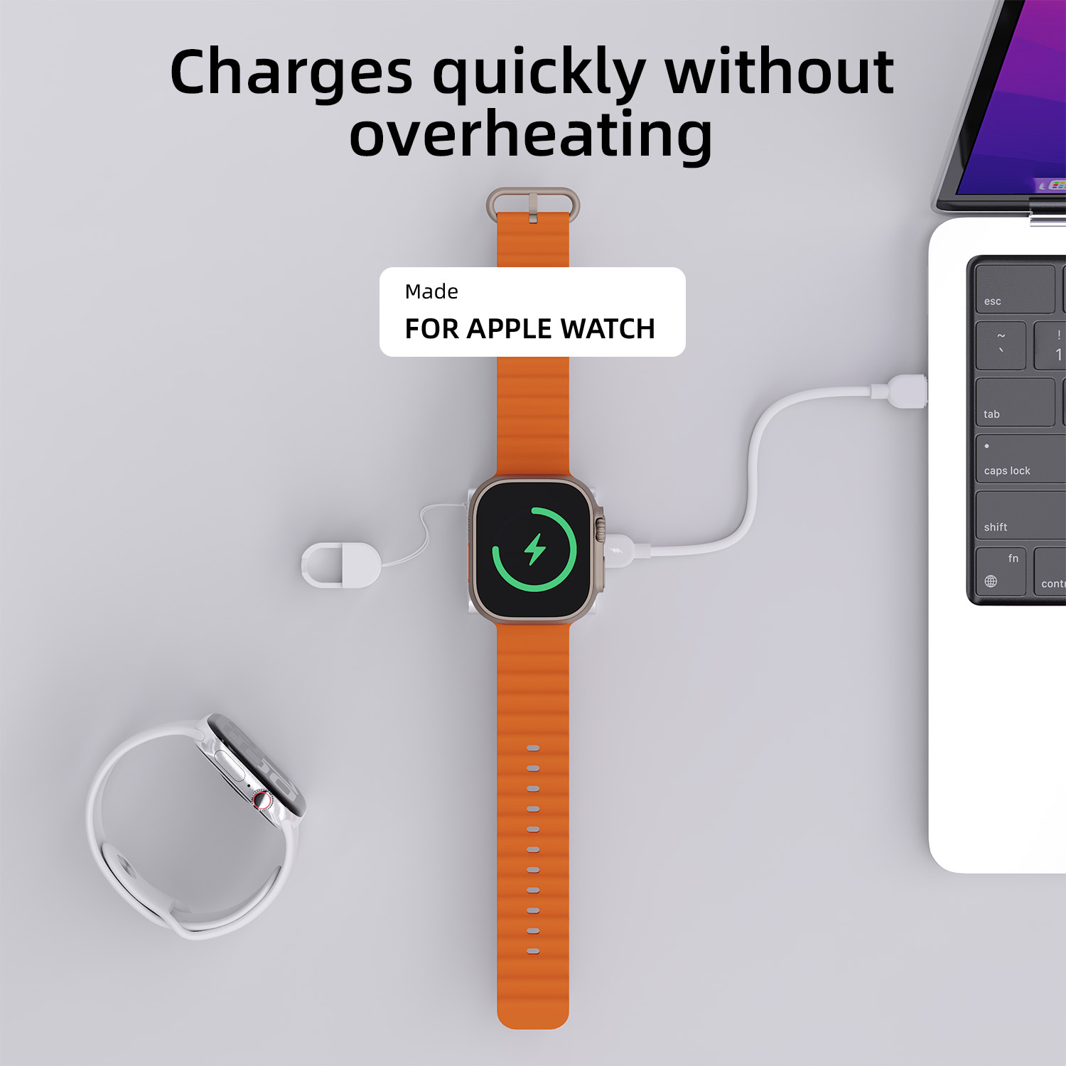 Bonola Magnetic Watch Wireless - Wireless Charger Watch ulasan dan harga