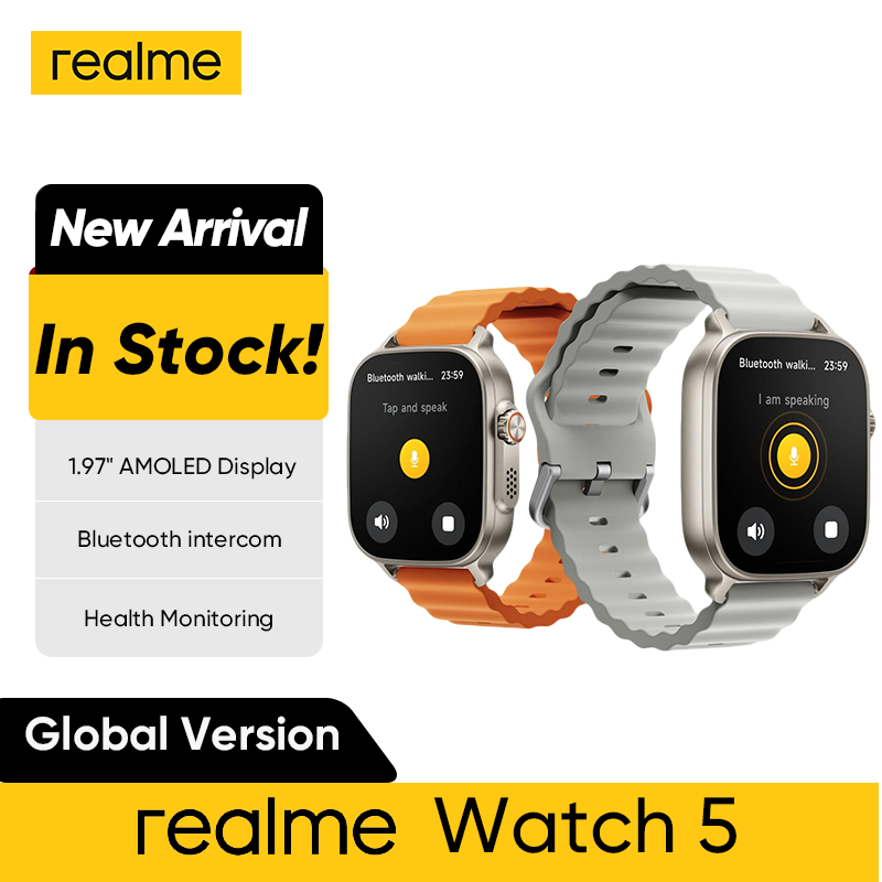 Global Version realme watch 5  - Smartwatch Face ulasan dan harga
