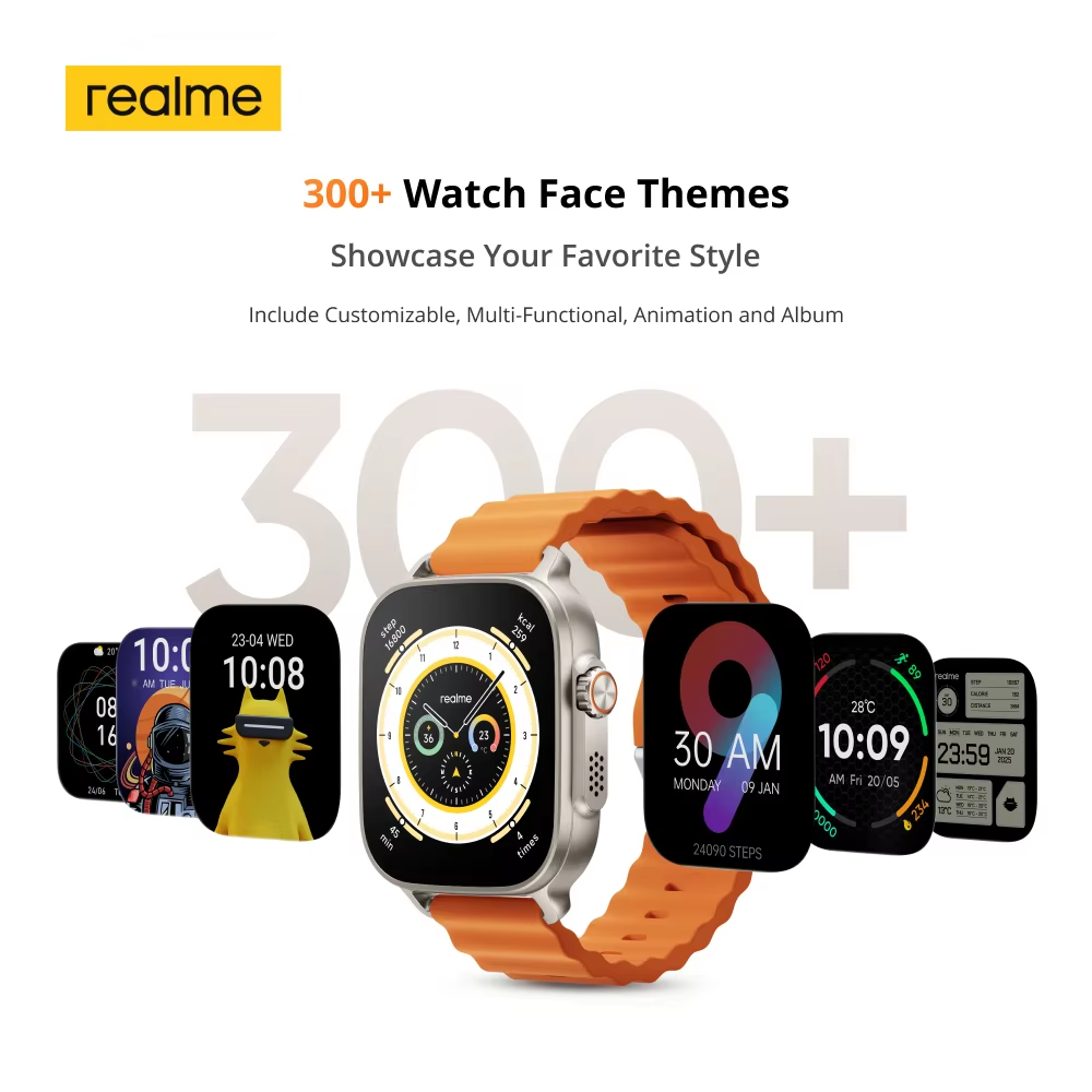 Global Version realme watch 5  - Smartwatch Face ulasan dan harga