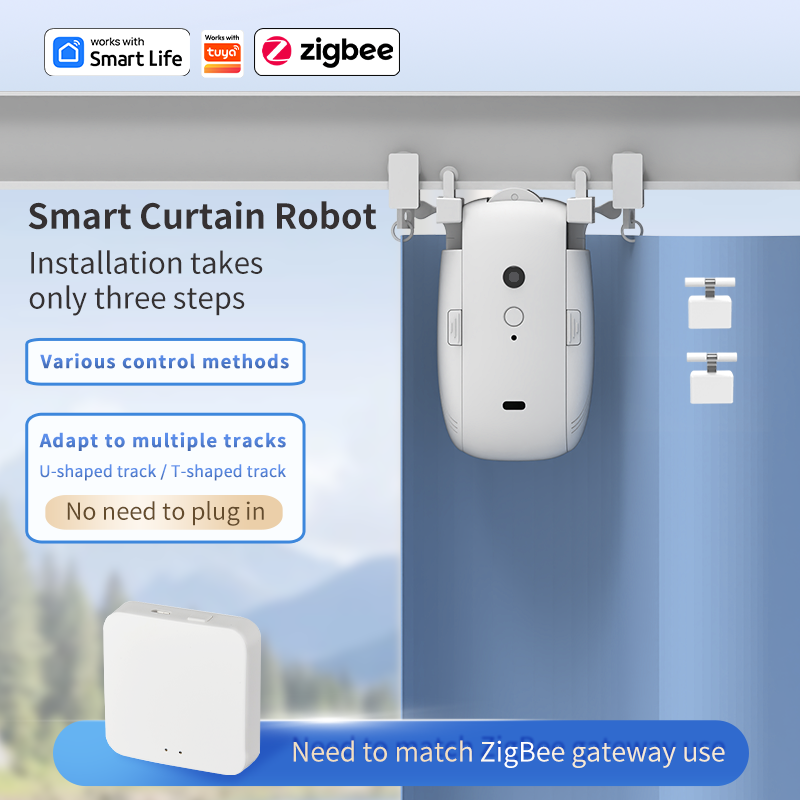 Zigbee Smart Curtain Driver Ro - Smart Accessories ulasan dan harga