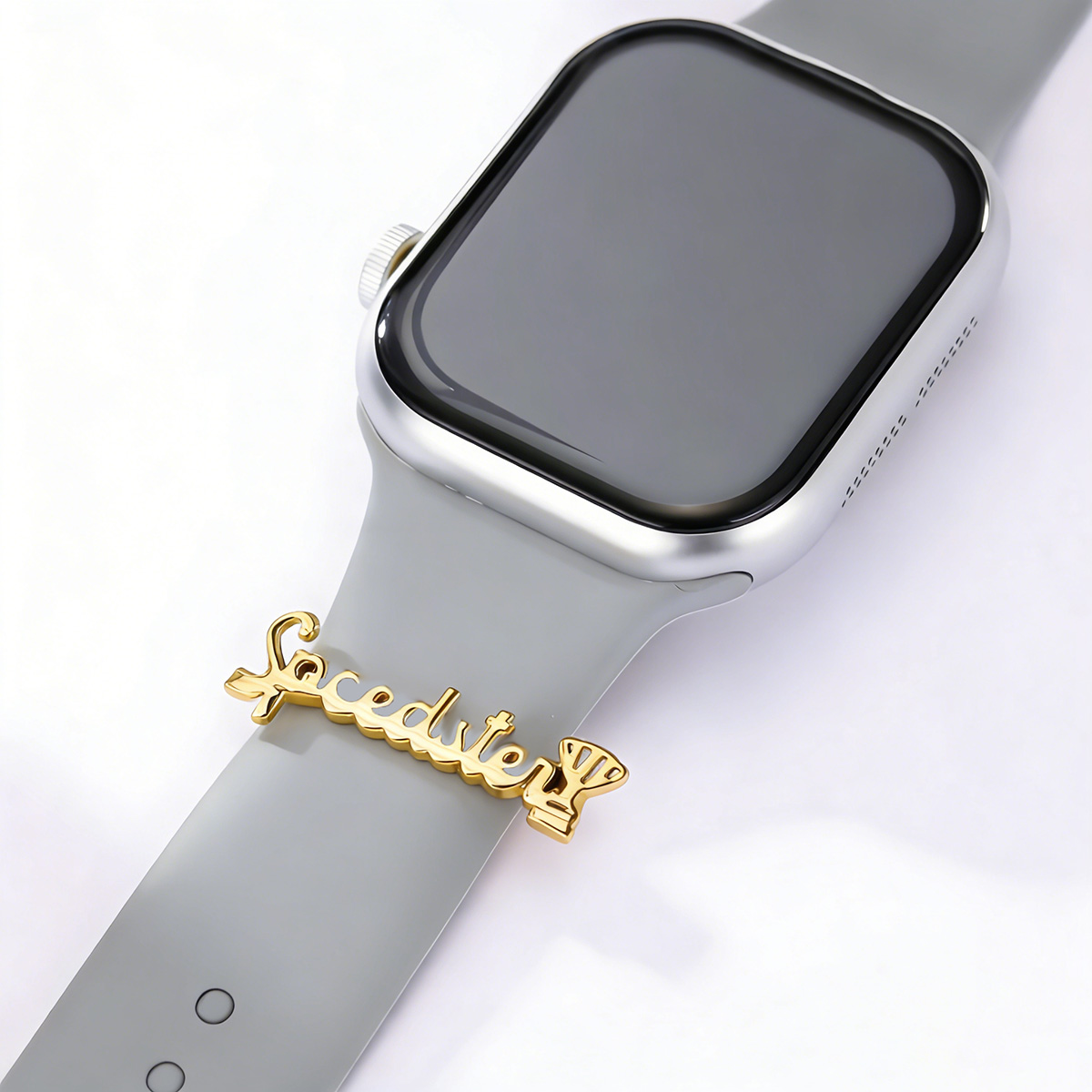 Stainless Steel Custom Letter  - Smart Watch Accessories ulasan dan harga