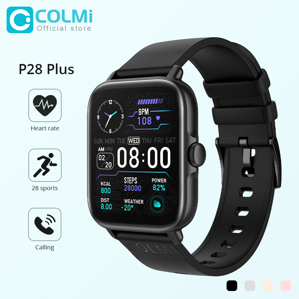 COLMI P28 Plus Bluetooth Answe - Smartwatch Face ulasan dan harga
