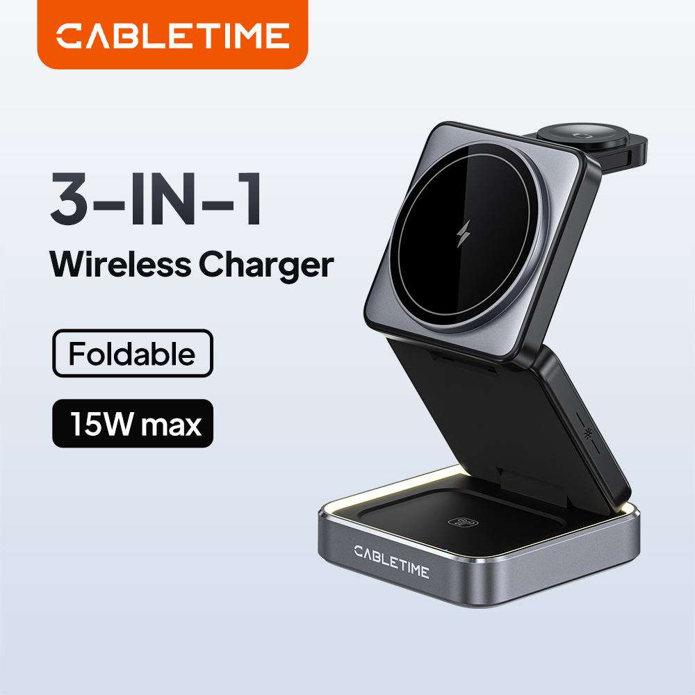 CABLETIME Foldable Magnetic 3  - Smartwatch Ac ulasan dan harga